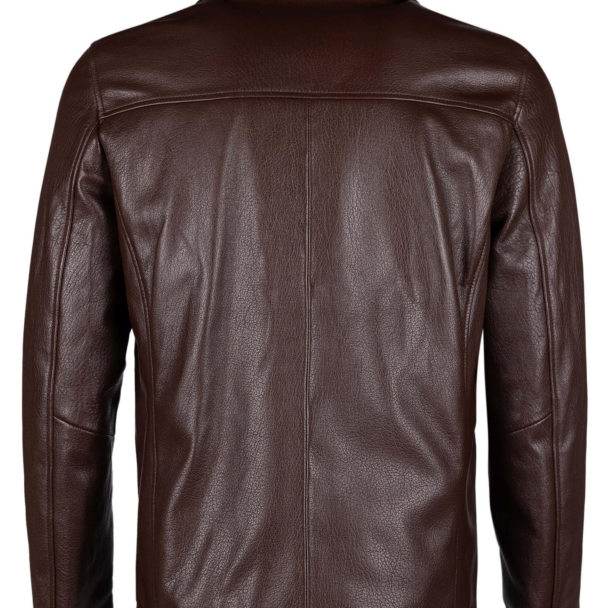 Tamer Tanca Erkek Deri & Tekstil Fındık Deri Mont