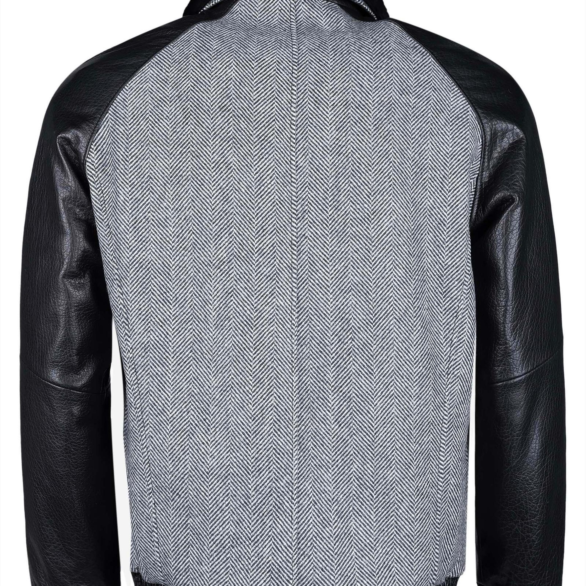 Tamer Tanca Erkek Hakiki Deri Siyah Deri Mont