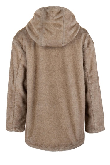  Tamer Tanca Kadın Peluş Vizon  Kumaş Mont Deri Mont