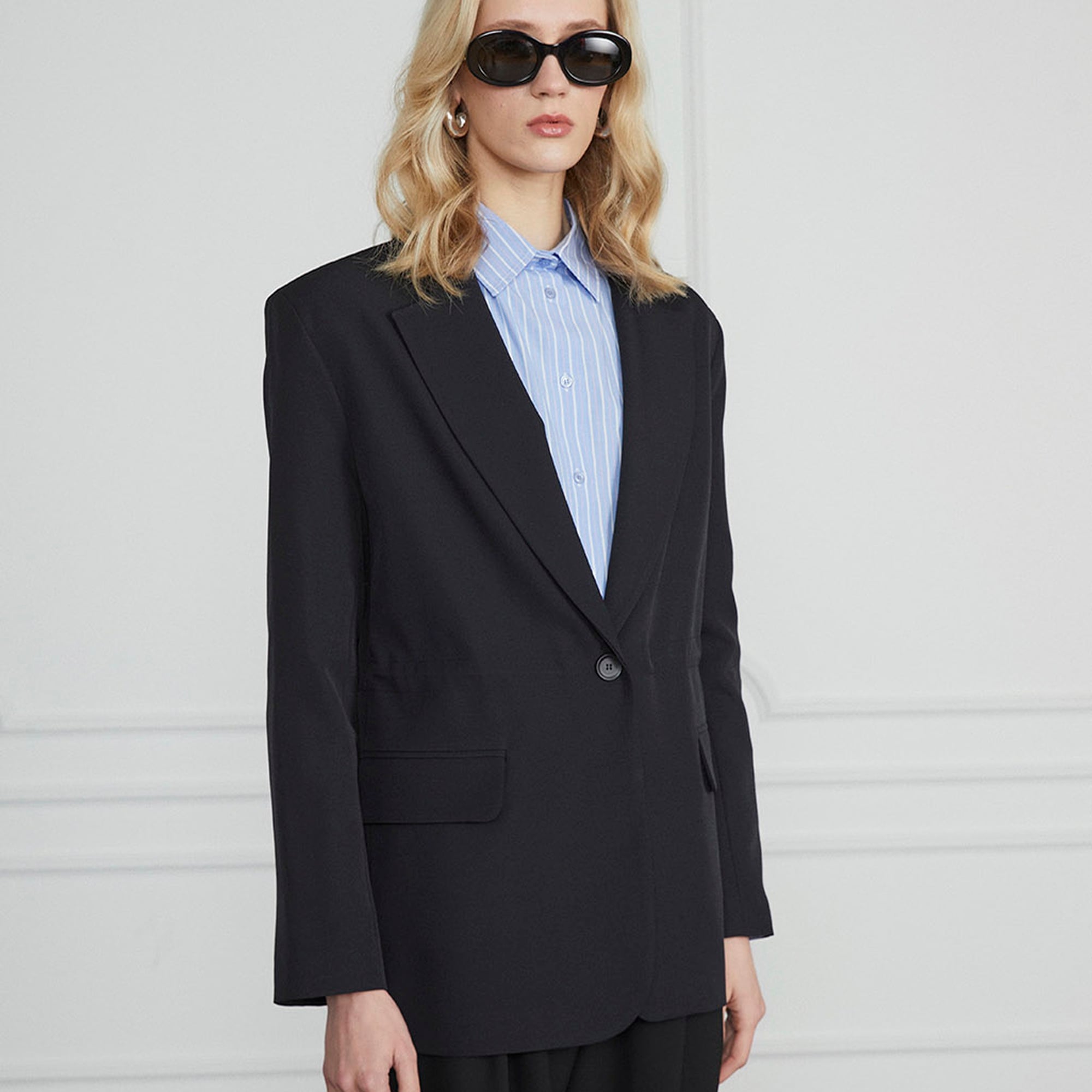 Beli Büzgülü Ceket