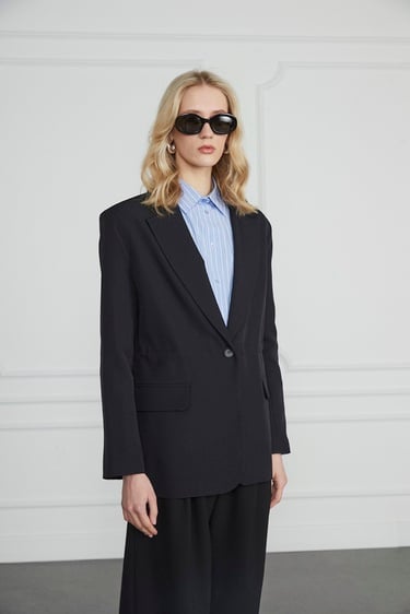  Beli Büzgülü Ceket