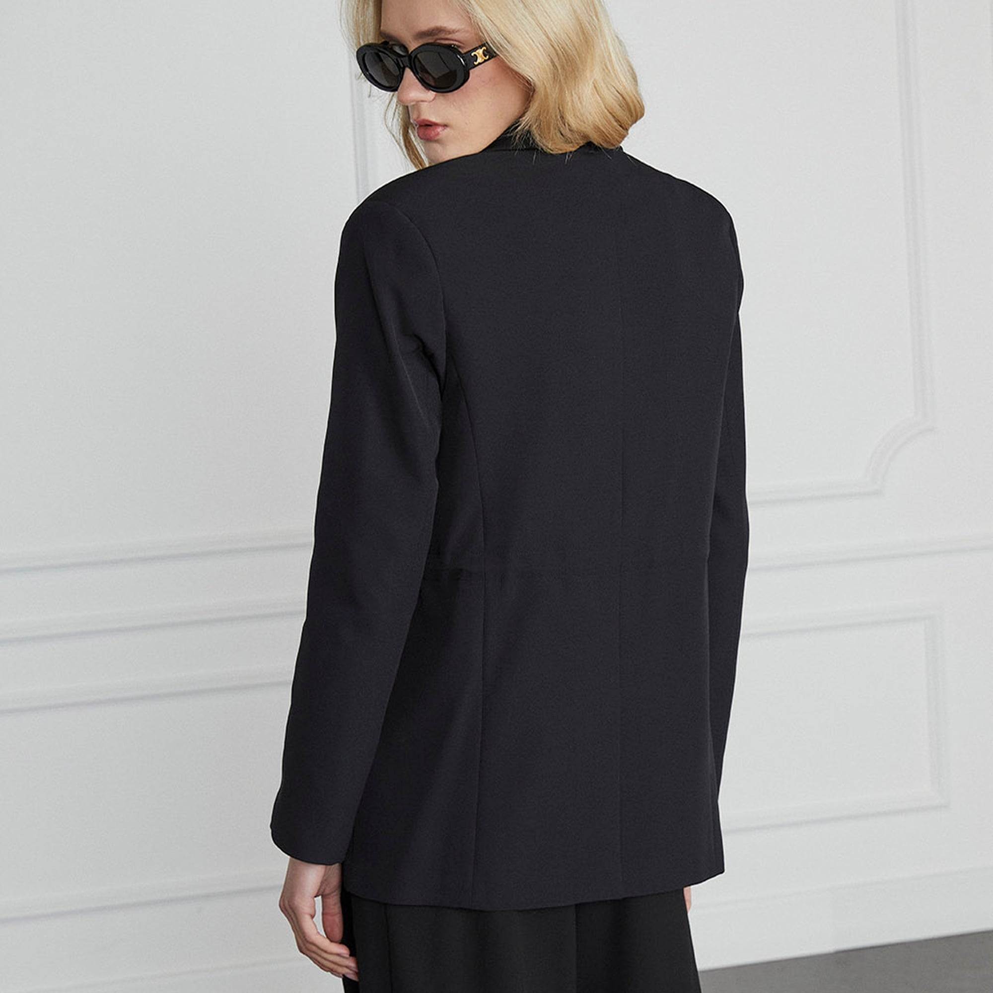 Beli Büzgülü Ceket