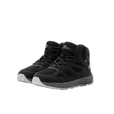  Jack Wolfskin Woodland 2 Texapore Mid K Unisex Çocuk Gri Bot