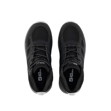  Jack Wolfskin Woodland 2 Texapore Mid K Unisex Çocuk Gri Bot