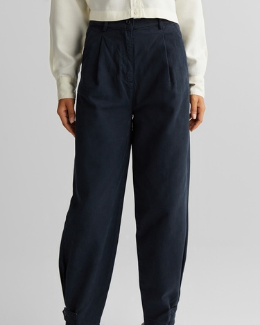  GANT Kadın Siyah Tapered Fit Pantolon