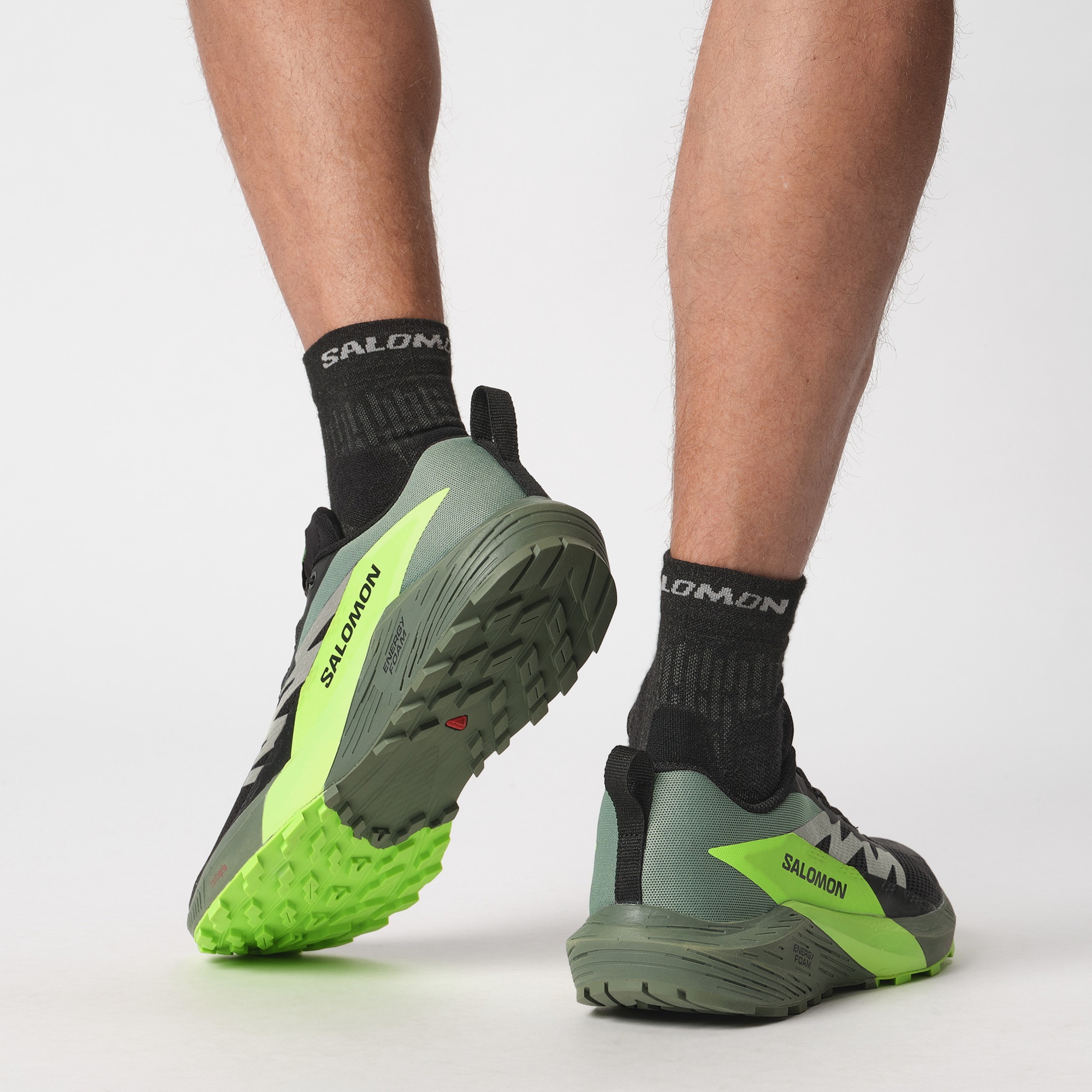 Salomon Sense Ride 5 Erkek Yeşil Koşu Ayakkabısı