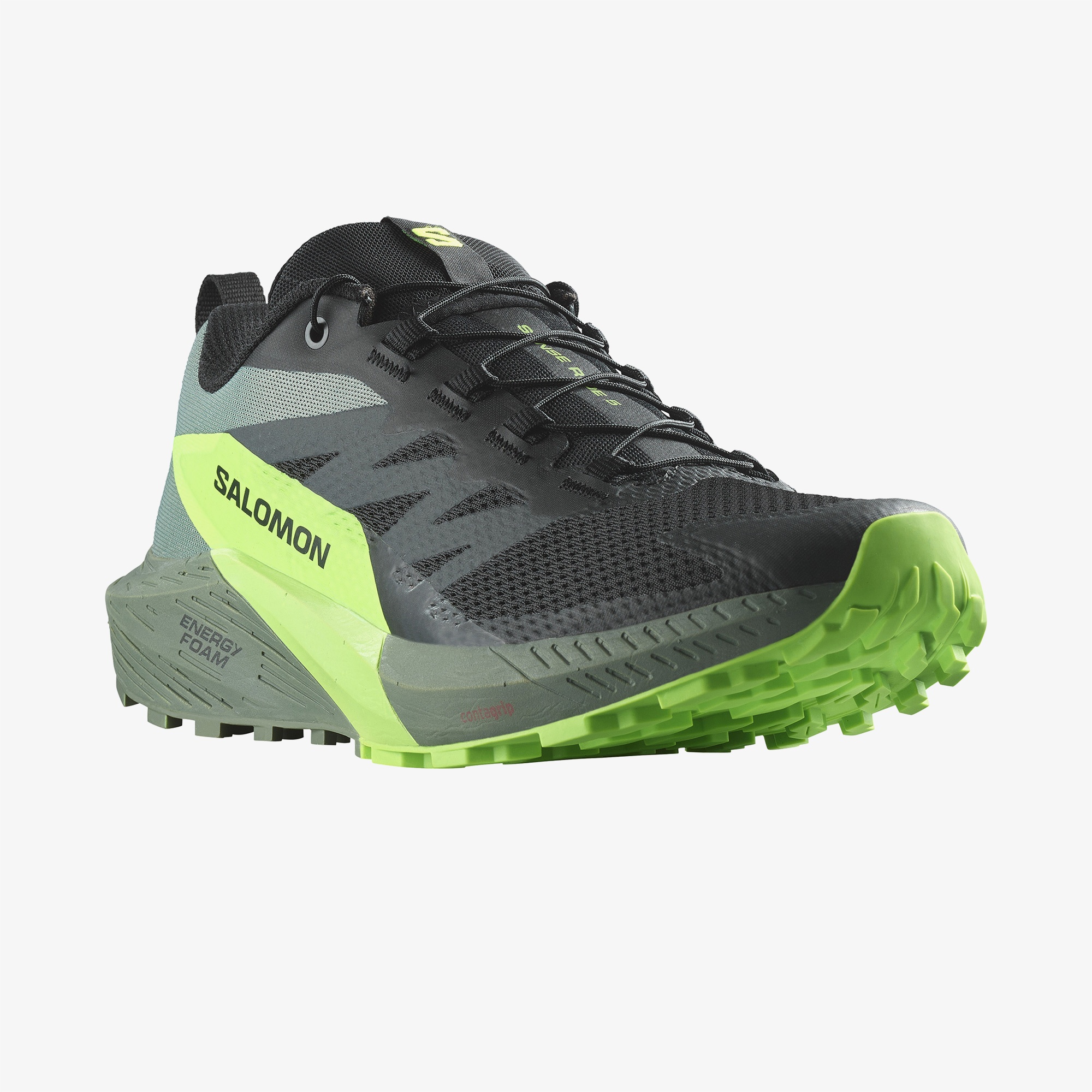 Salomon Sense Ride 5 Erkek Yeşil Koşu Ayakkabısı