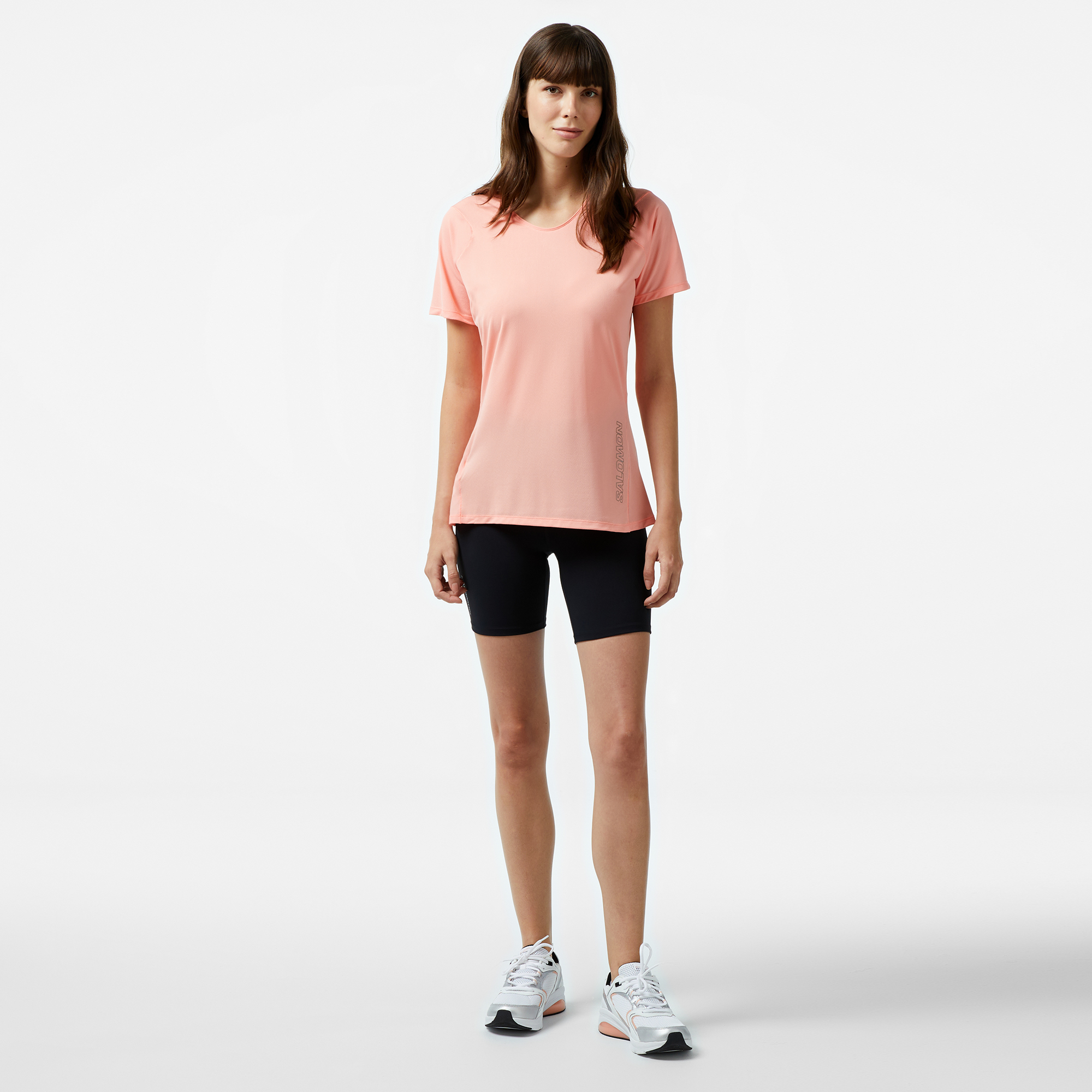  Salomon Cross Multi Short Kadın Siyah Koşu Şortu