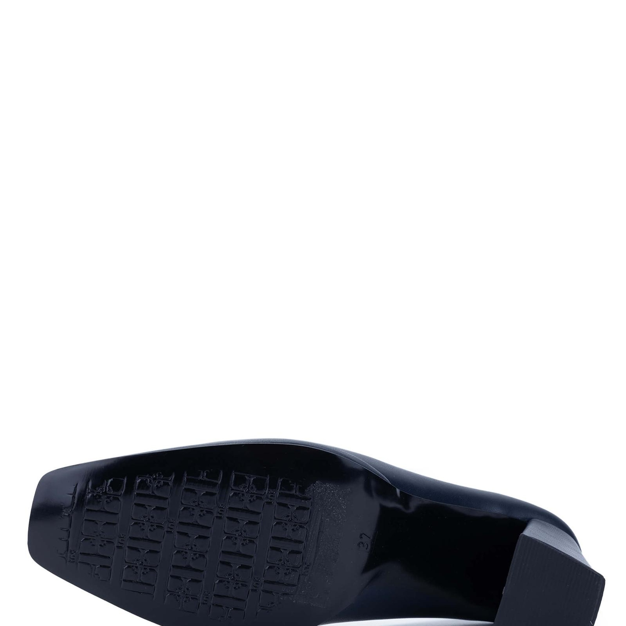 Tamer Tanca Kadın Vegan Lacivert Topuklu Ayakkabı