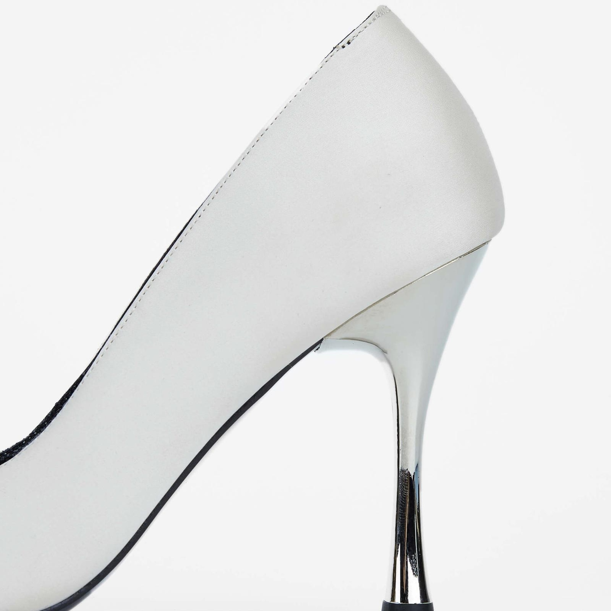 Tamer Tanca Kadın Tekstil Bej Topuklu Ayakkabı