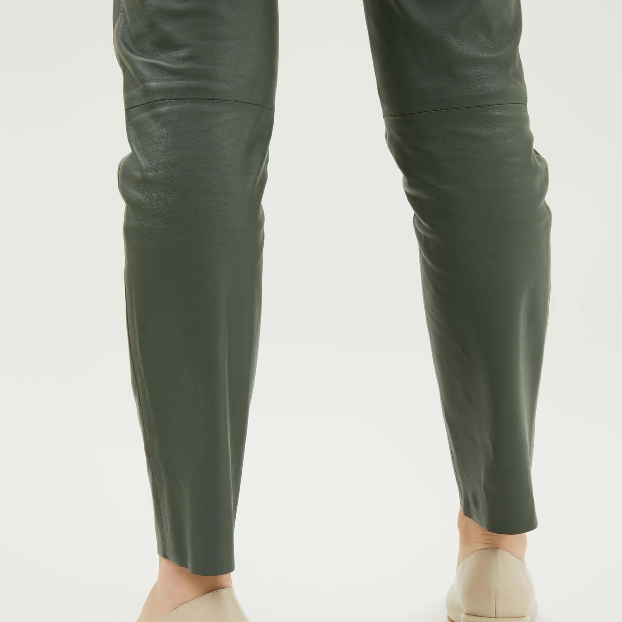 Tamer Tanca Kadın Hakiki Deri Bej Topuklu Ayakkabı