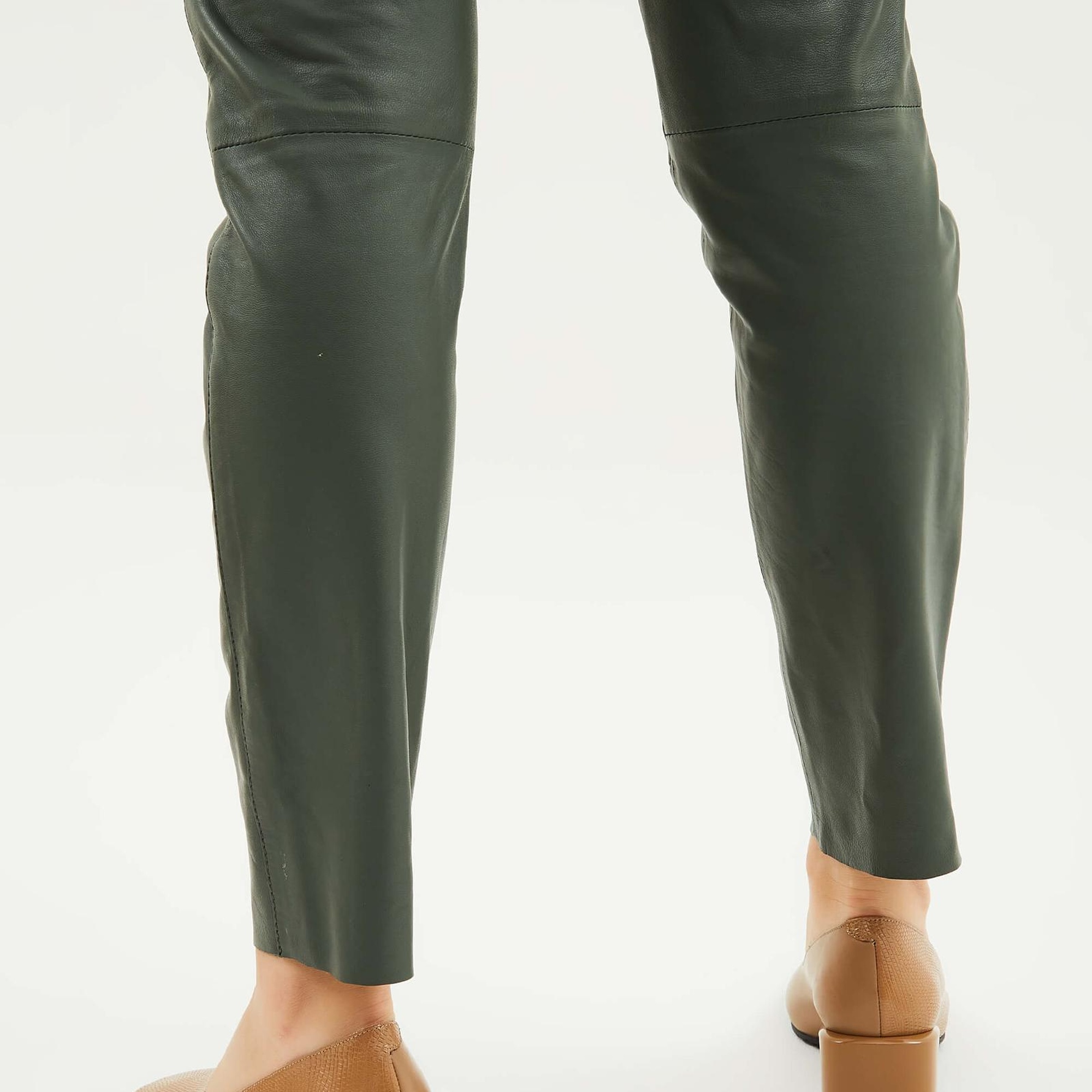 Tamer Tanca Kadın Hakiki Deri Vizon Topuklu Ayakkabı