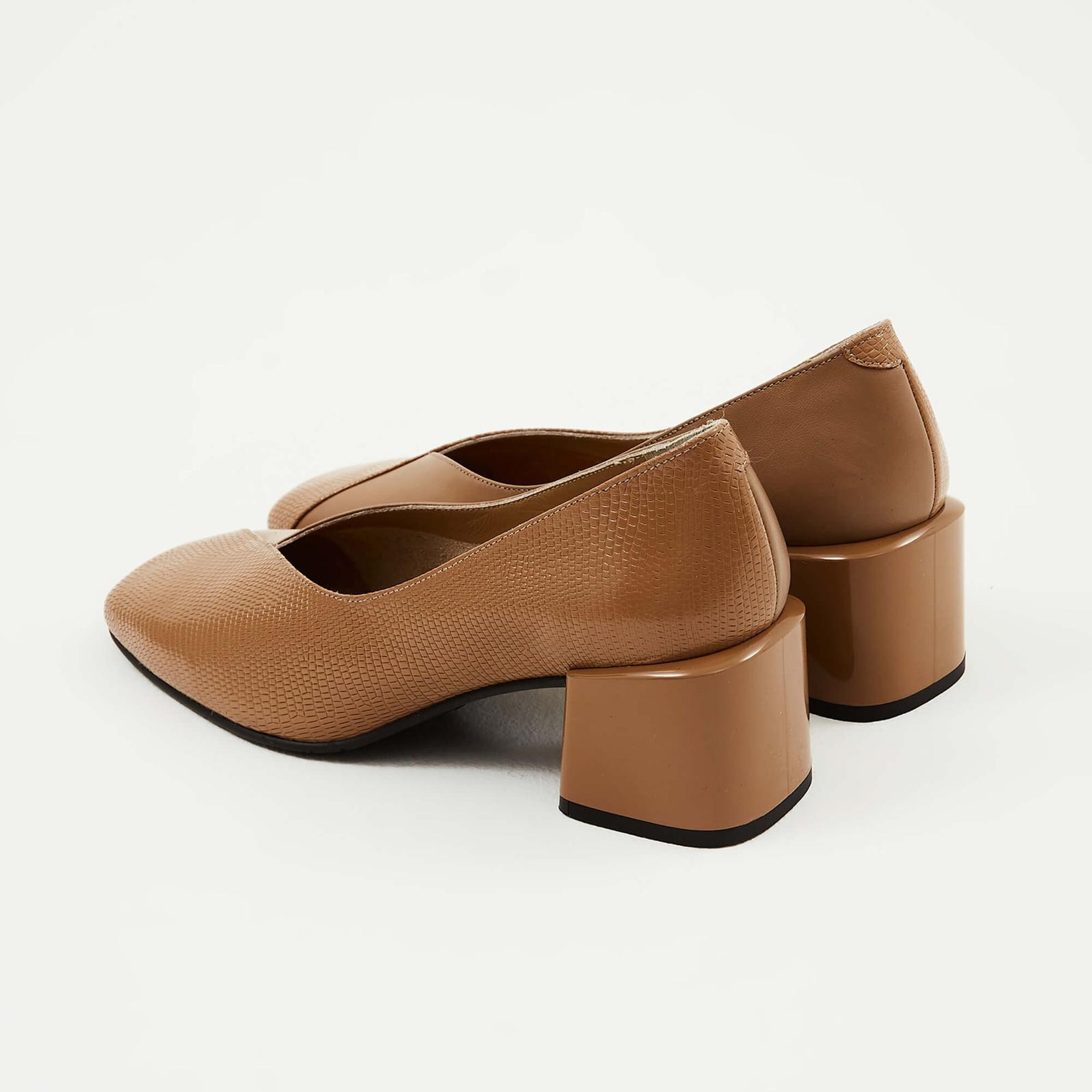 Tamer Tanca Kadın Hakiki Deri Vizon Topuklu Ayakkabı