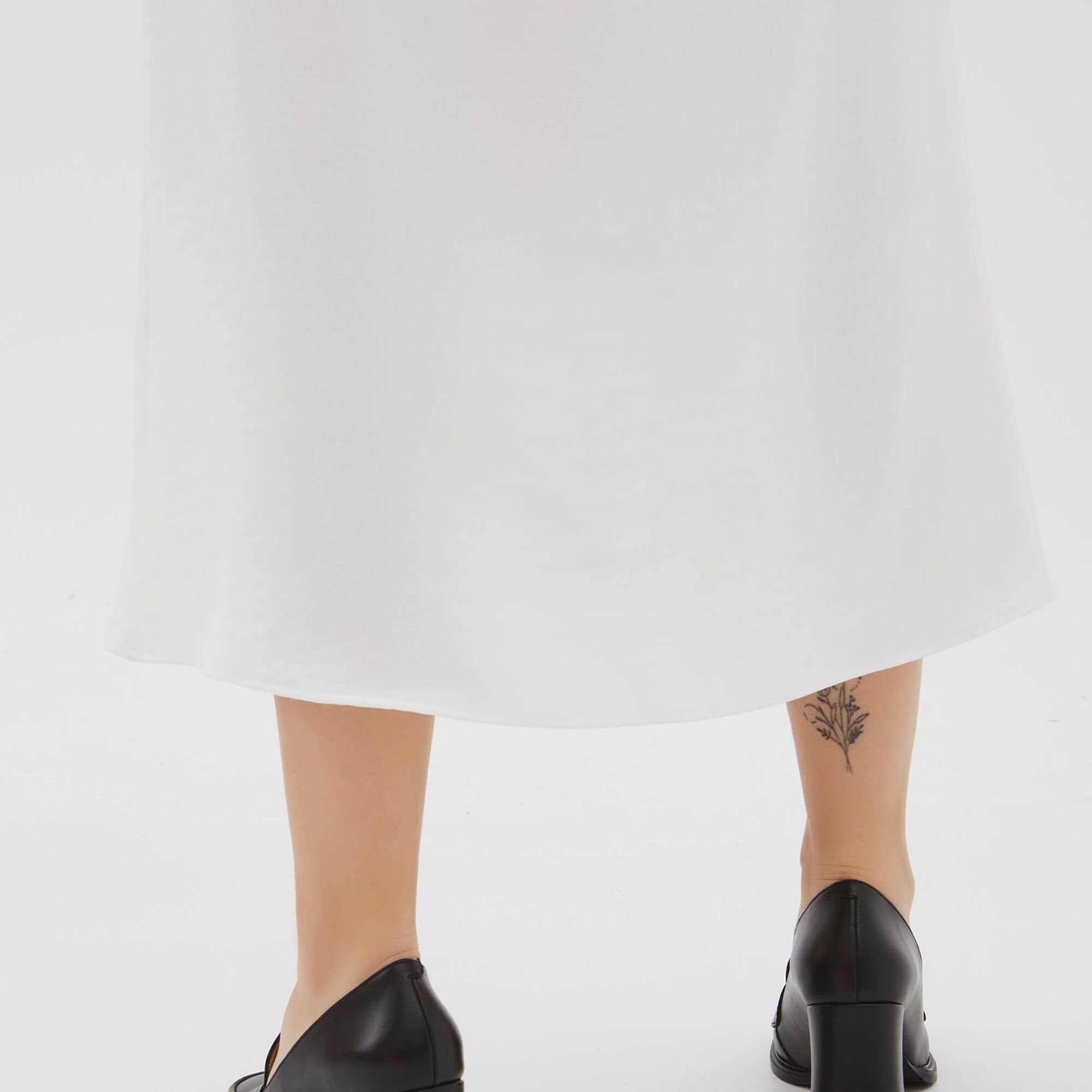 Tamer Tanca Kadın Hakiki Deri Siyah Deri Topuklu Ayakkabı