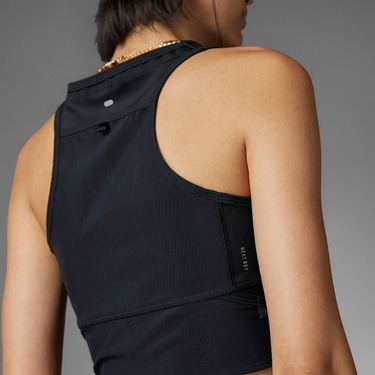  adidas Ultimate HEAT.RDY Crop Kadın Siyah T-Shirt