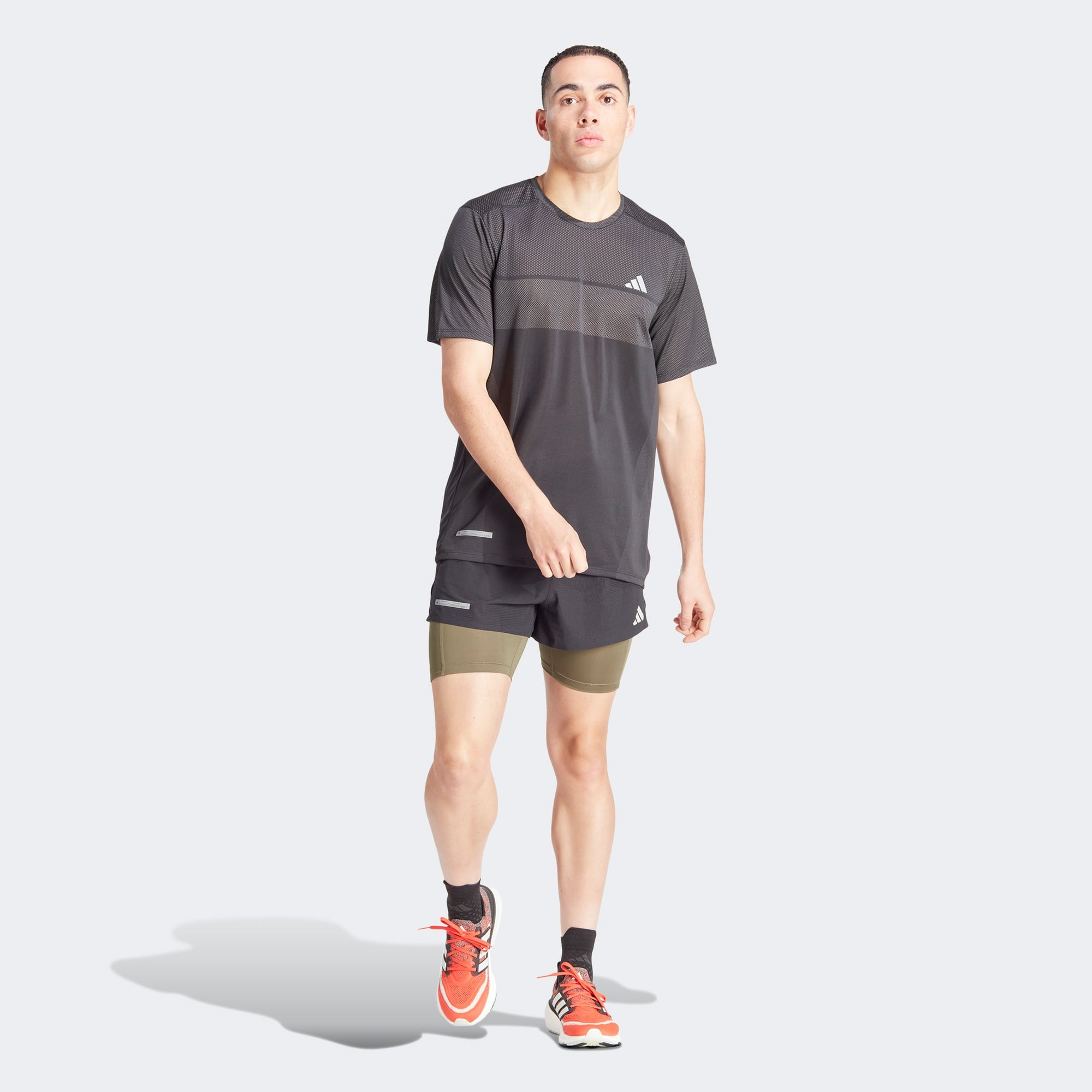 adidas Ultimateadidas Heat Ready Engineered Erkek Siyah T-Shirt