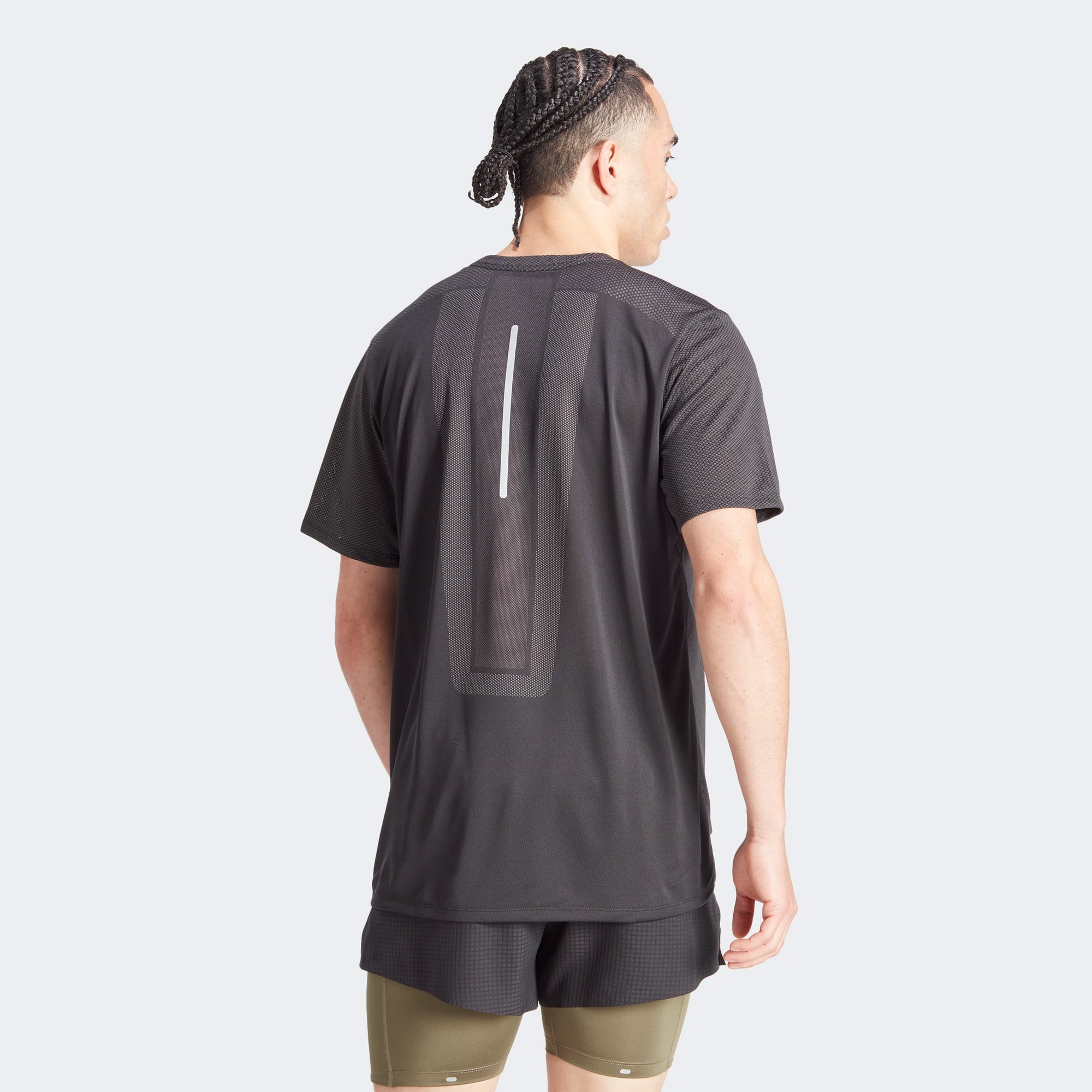 adidas Ultimateadidas Heat Ready Engineered Erkek Siyah T-Shirt