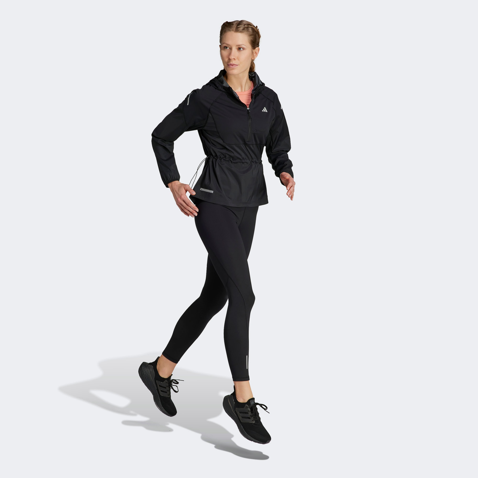 adidas Running Ultimate Kadın Siyah Koşu Ceketi