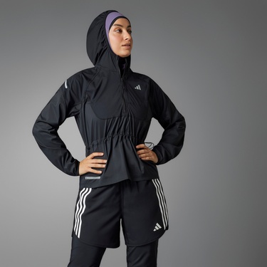  adidas Running Ultimate Kadın Siyah Koşu Ceketi