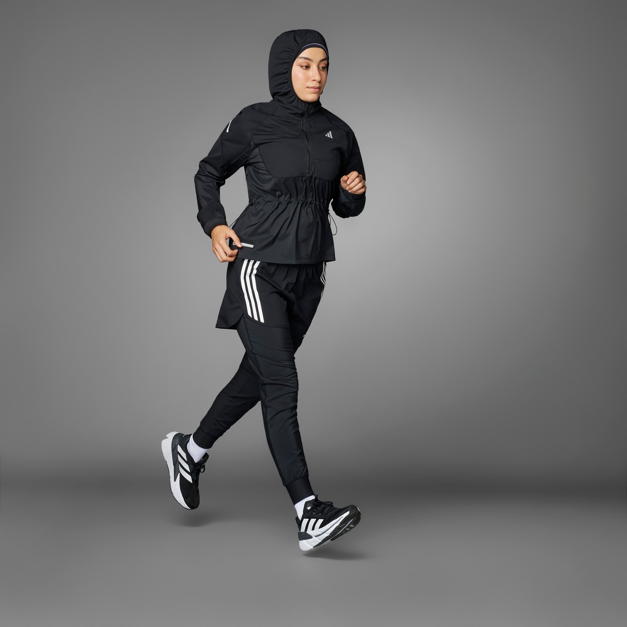 adidas Running Ultimate Kadın Siyah Koşu Ceketi
