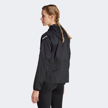  adidas Running Ultimate Kadın Siyah Koşu Ceketi
