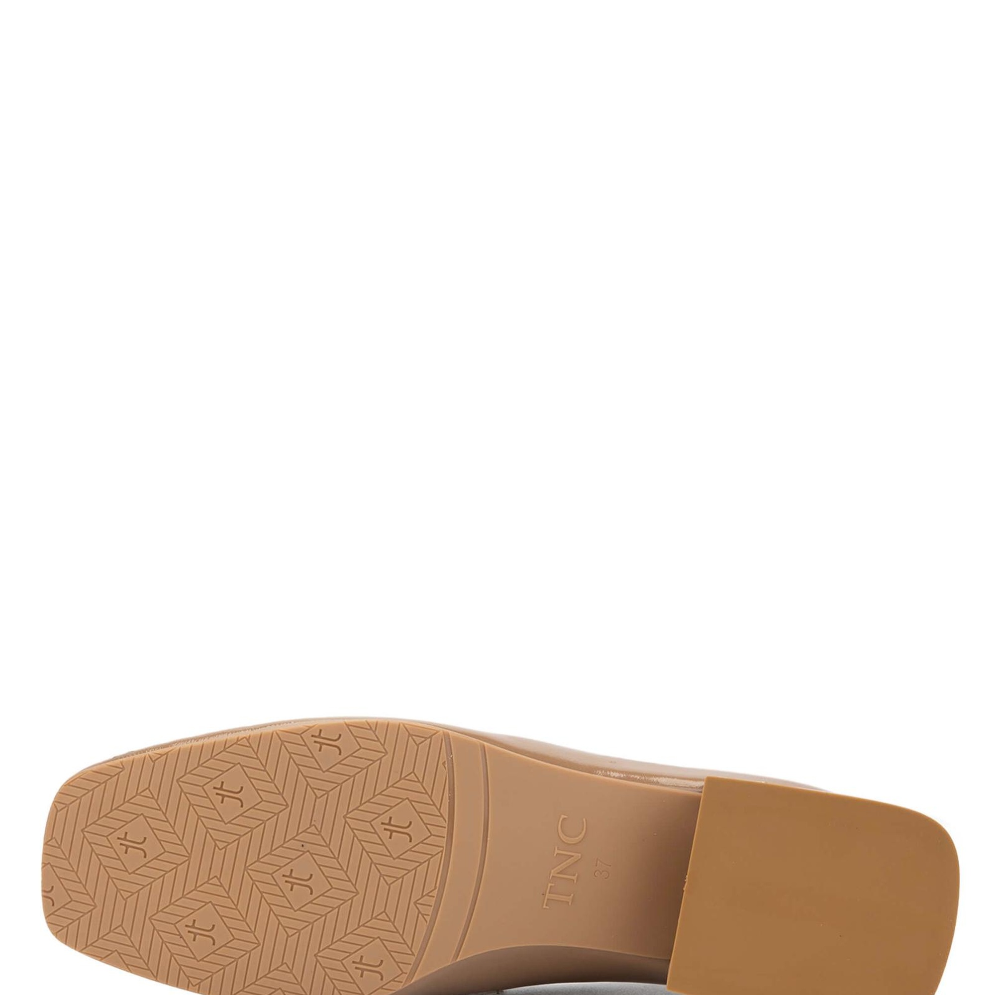 Tamer Tanca Kadın Hakiki Deri Nude Rugan Topuklu Ayakkabı