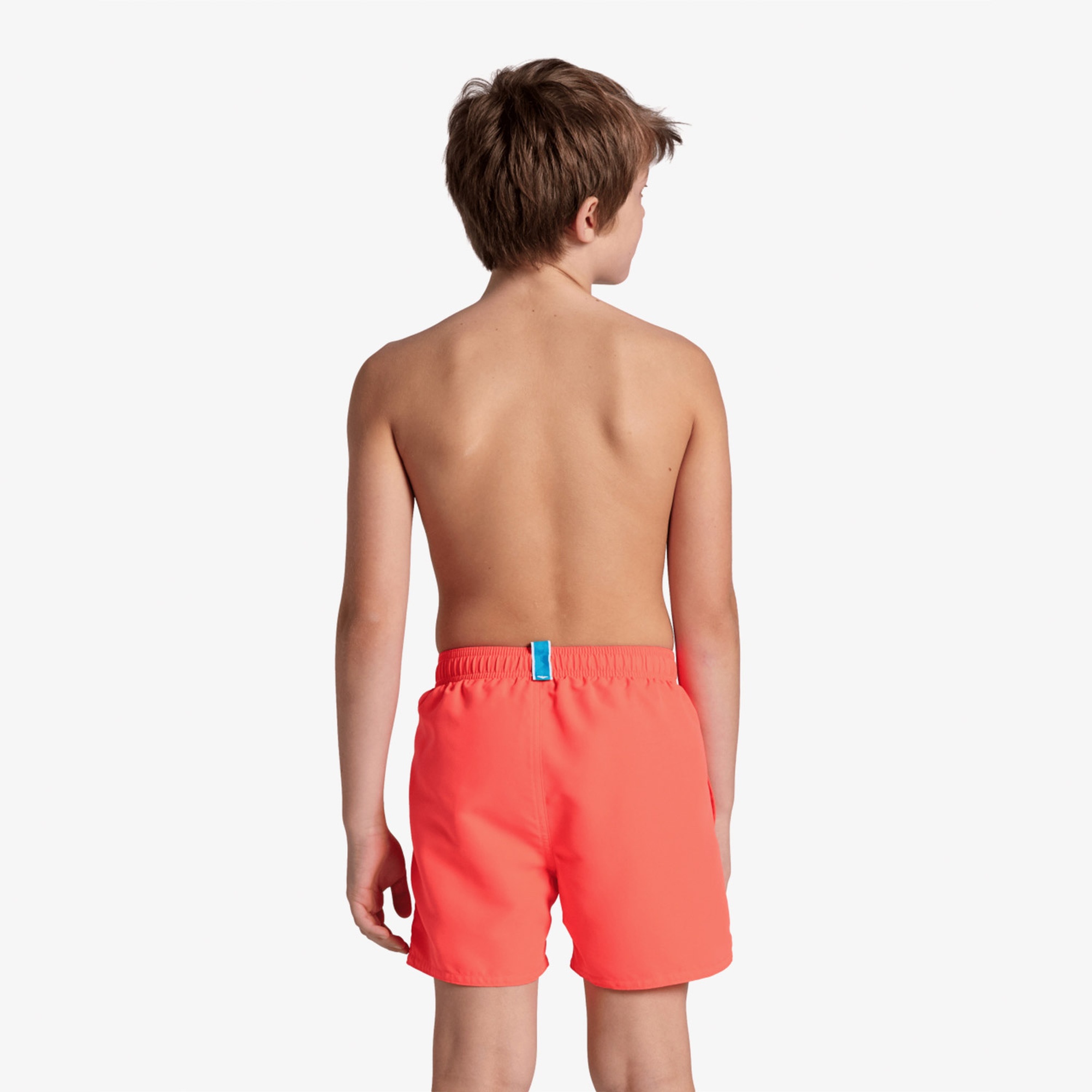 Arena Badeshorts Solid Çocuk Kırmızı Mayo