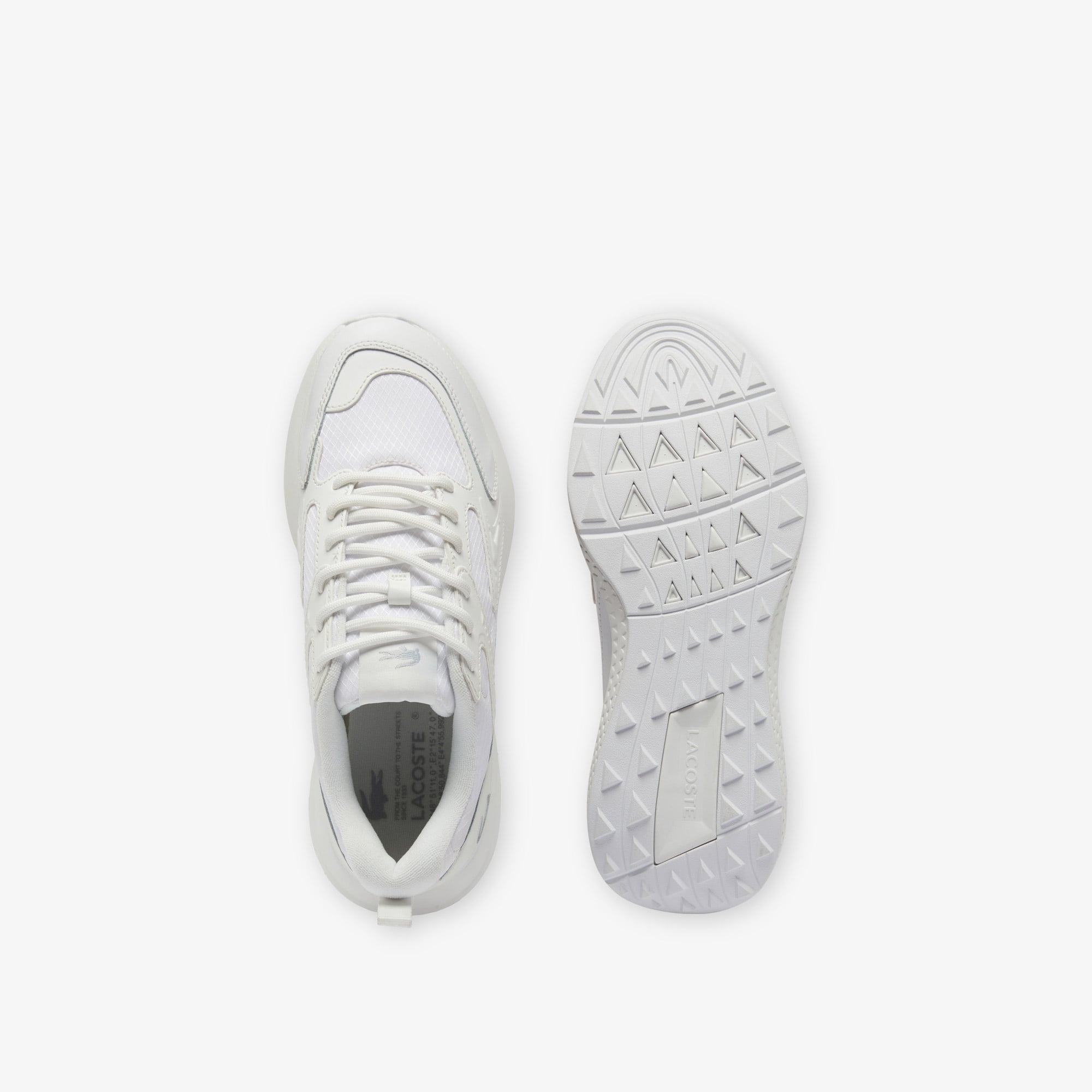 Lacoste L003 Evo Erkek Beyaz Sneaker