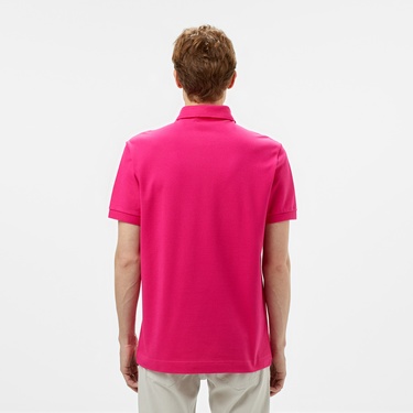  Erkek Regular Fit Pembe Paris Polo