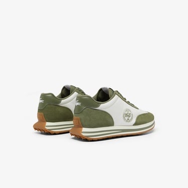  Lacoste L-Spin Erkek Yeşil Sneaker