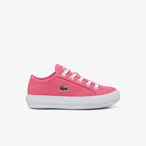  Lacoste Backcourt Çocuk Pembe Sneaker