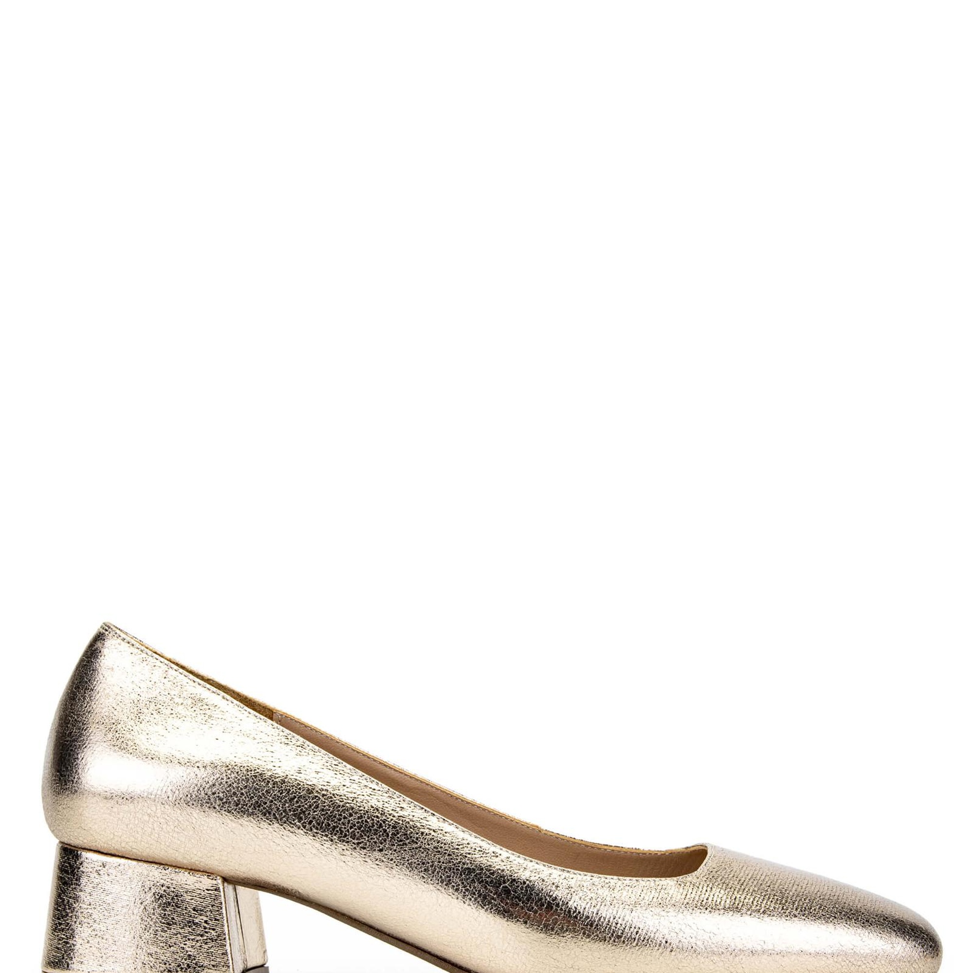 Tamer Tanca Kadın Hakiki Deri Sarı Topuklu Ayakkabı