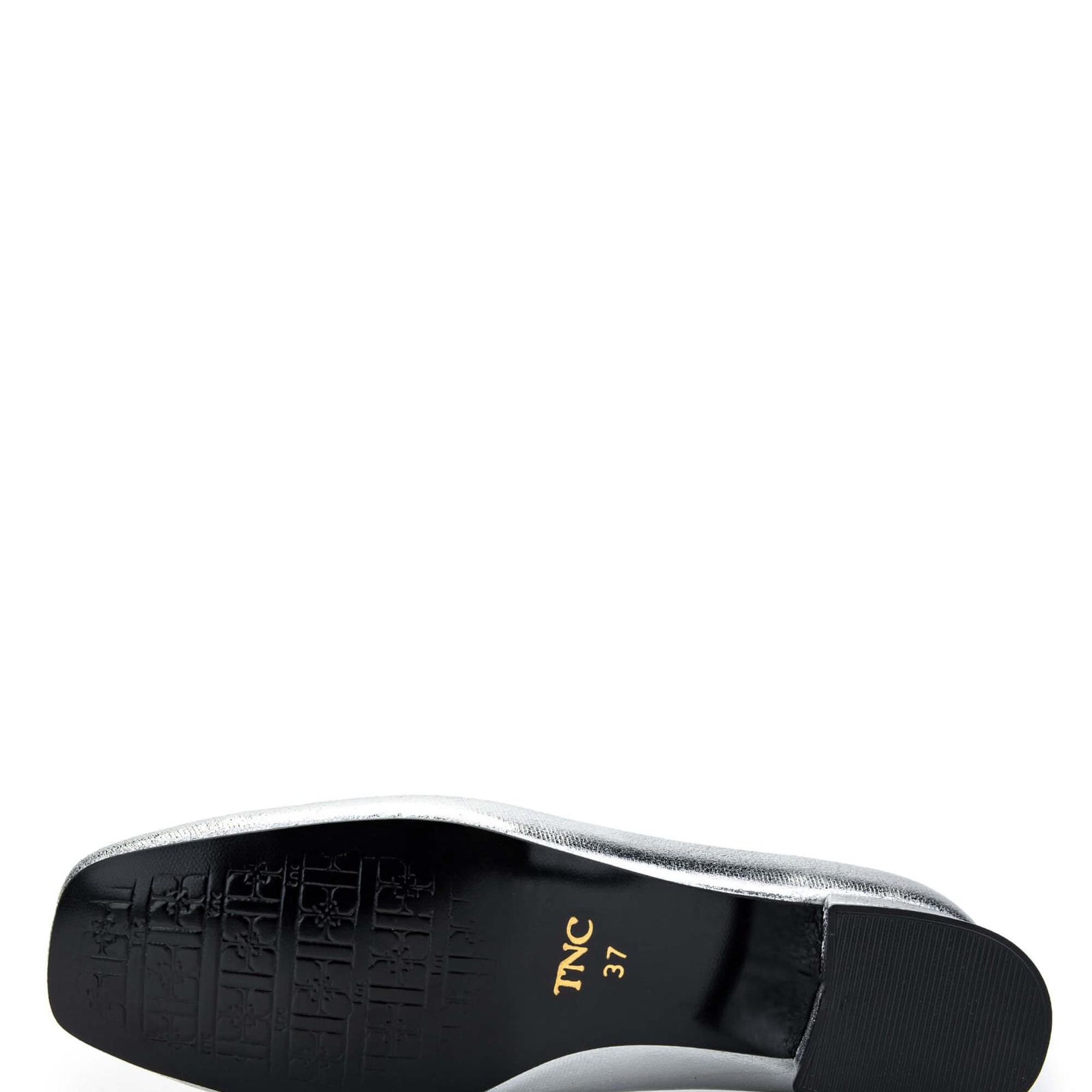 Tamer Tanca Kadın Hakiki Deri Gri Topuklu Ayakkabı