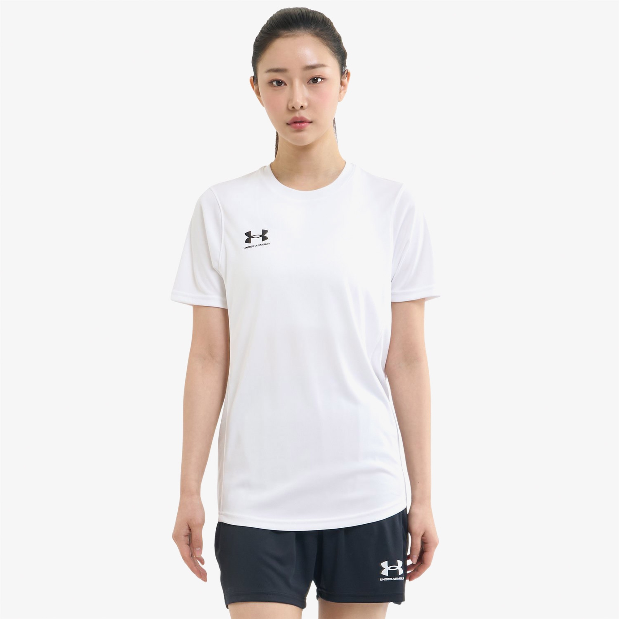 Under Armour Challenger Erkek Beyaz Antrenman T-Shirt
