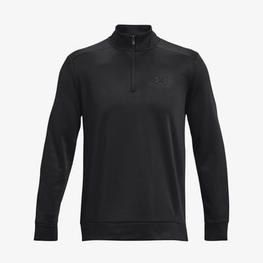  Under Armour Fleece 1/4 Zip Erkek Siyah Günlük Sweatshirt