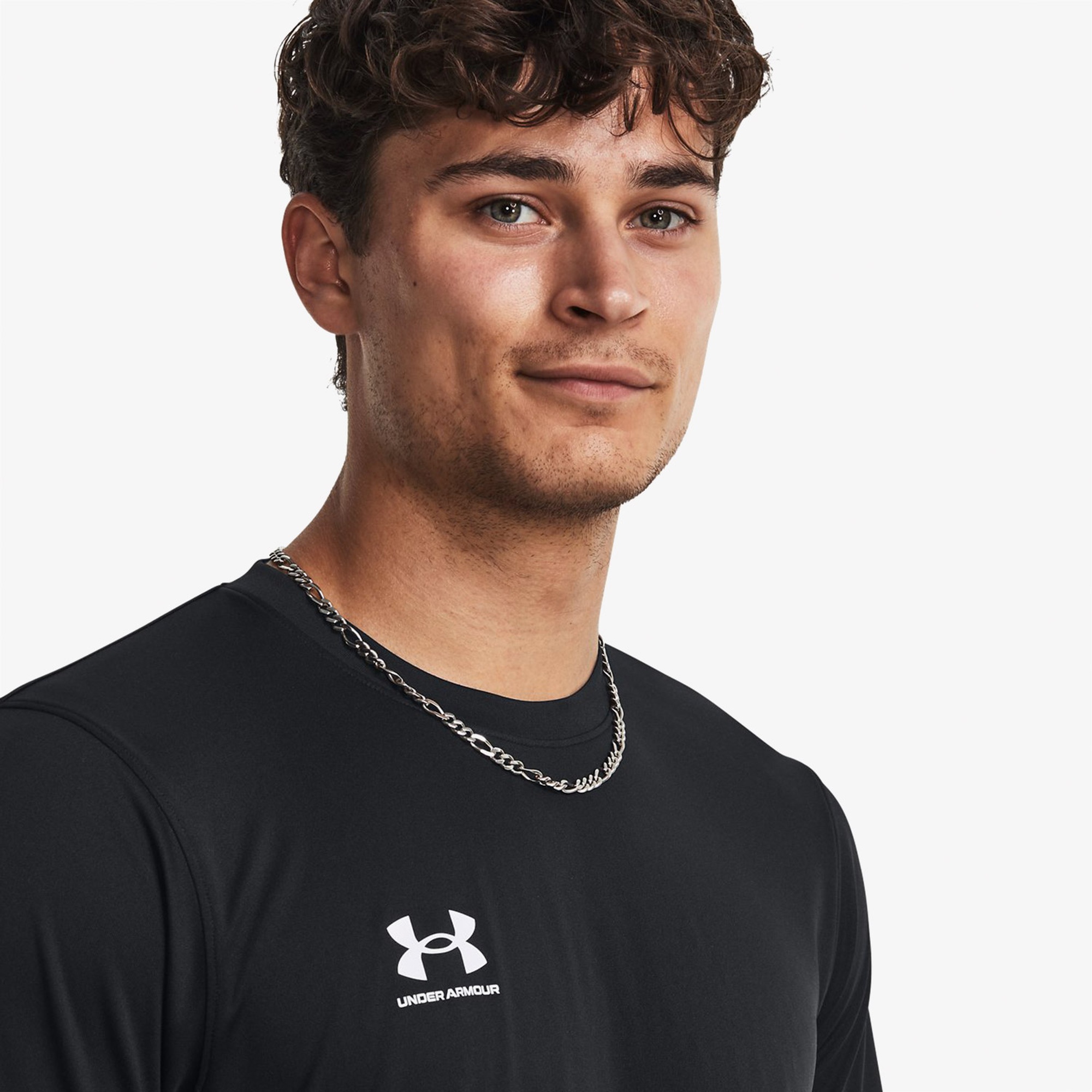 Under Armour Challenger Erkek Siyah Antrenman T-Shirt