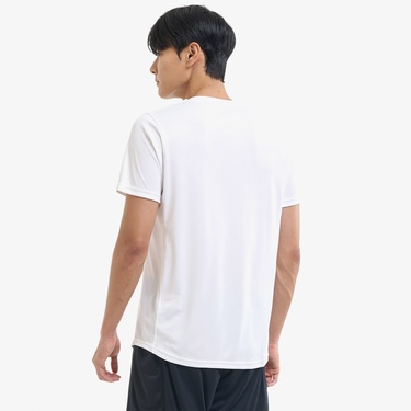  Under Armour Challenger Erkek Beyaz Antrenman T-Shirt