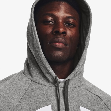  Under Armour Rival Fleece Erkek Gri Günlük Sweatshirt