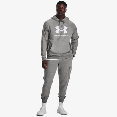  Under Armour Rival Fleece Erkek Gri Günlük Sweatshirt