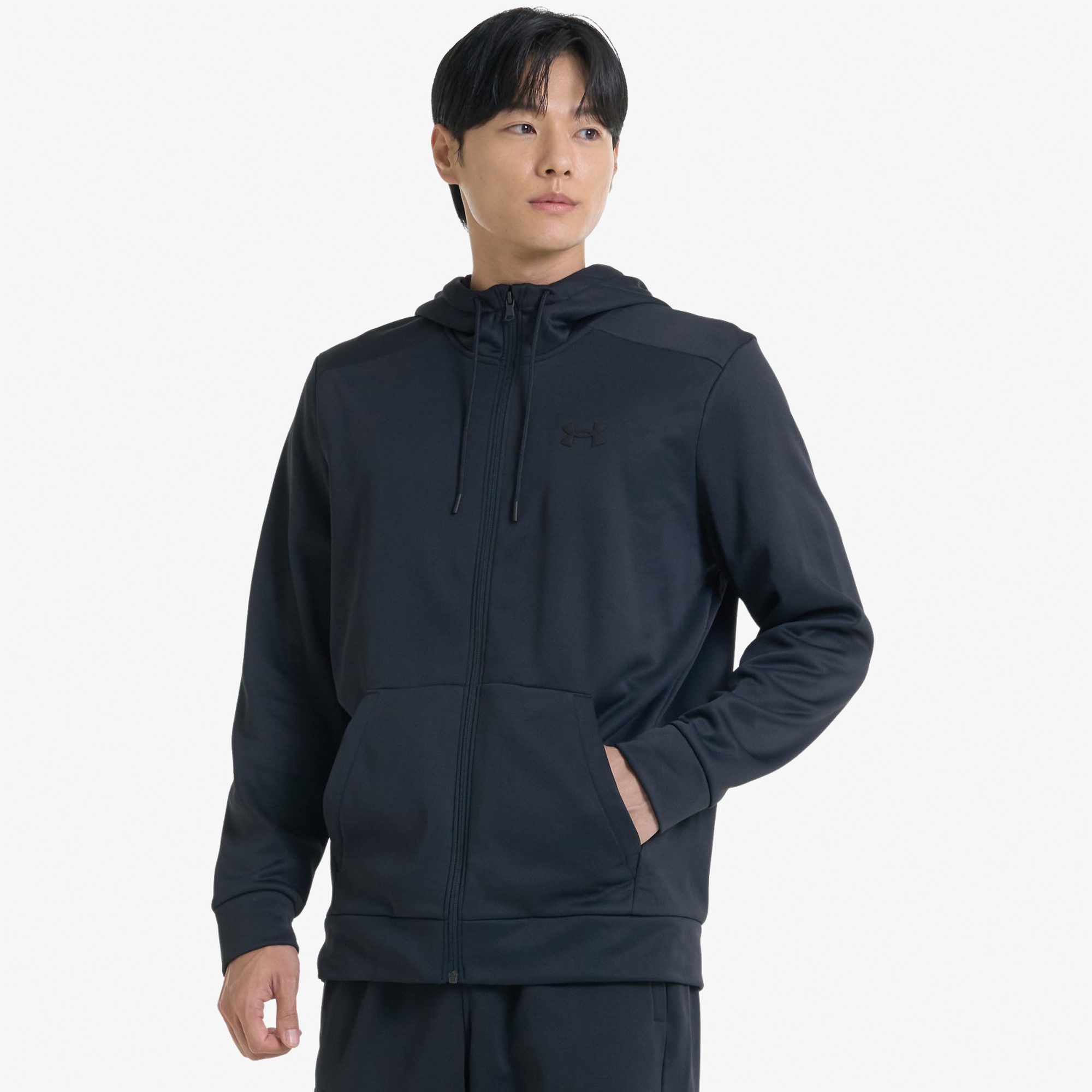 Under Armour Fleece Erkek Siyah Günlük Sweatshirt