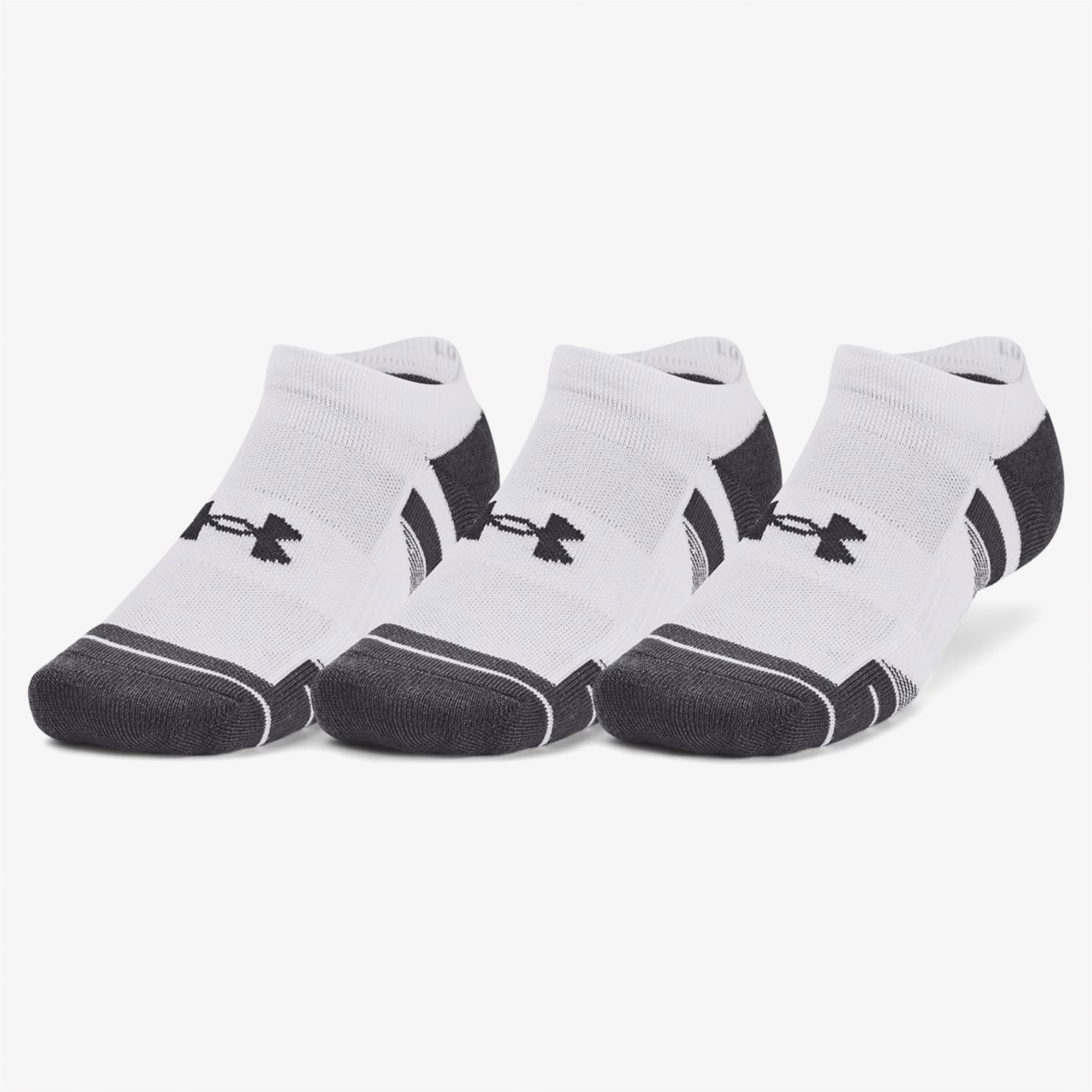 Under Armour Performance Tech Unisex Beyaz 3'lü Çorap