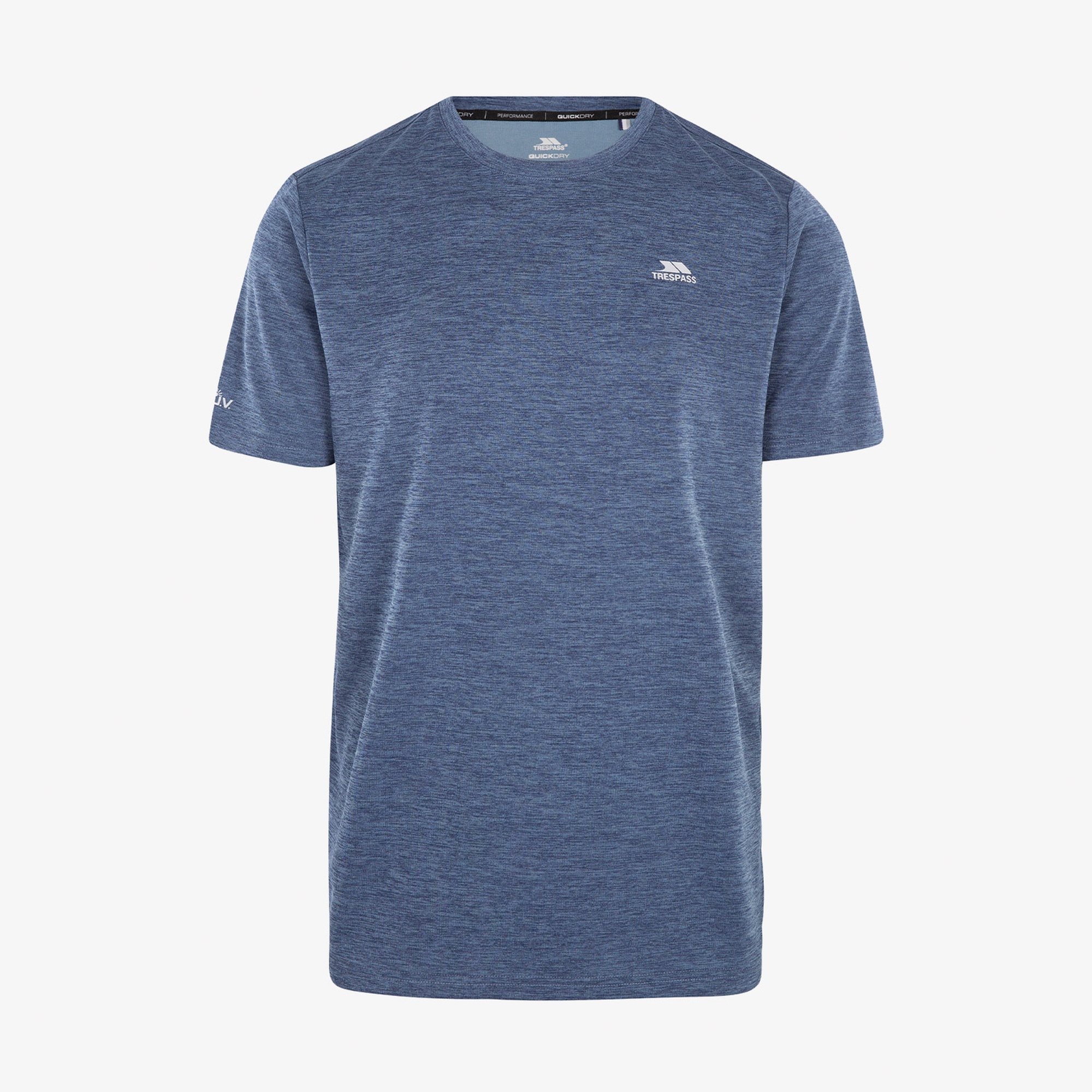 Trespass Raeran Technical Erkek Mavi Günlük T-Shirt