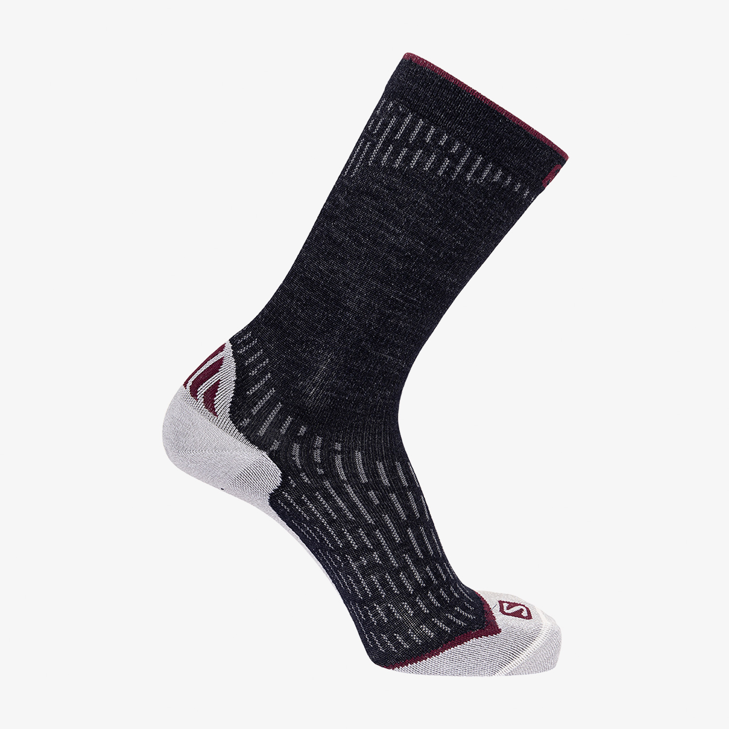  Salomon Ultra Crew DS+ Erkek Siyah Çorap