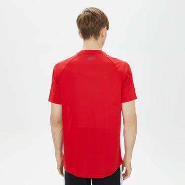  Under Armour Tech 2.0 Erkek Kırmızı Antrenman T-Shirt