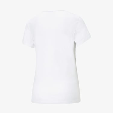  Puma Essentials Kadın Beyaz Günlük T-Shirt