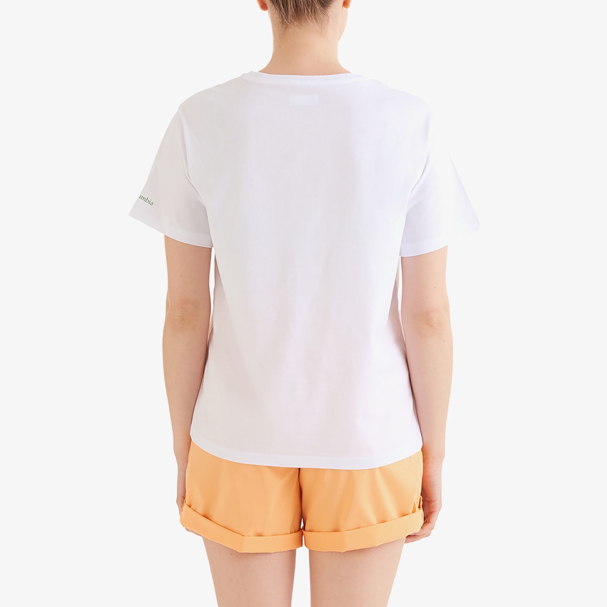 Columbia Kadın Beyaz Günlük T-Shirt