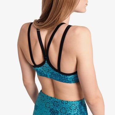  Arena Seamless Tank Kadın Mavi Bra