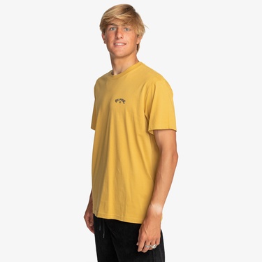  Billabong Arch Wave Erkek Sarı Günlük T-Shirt