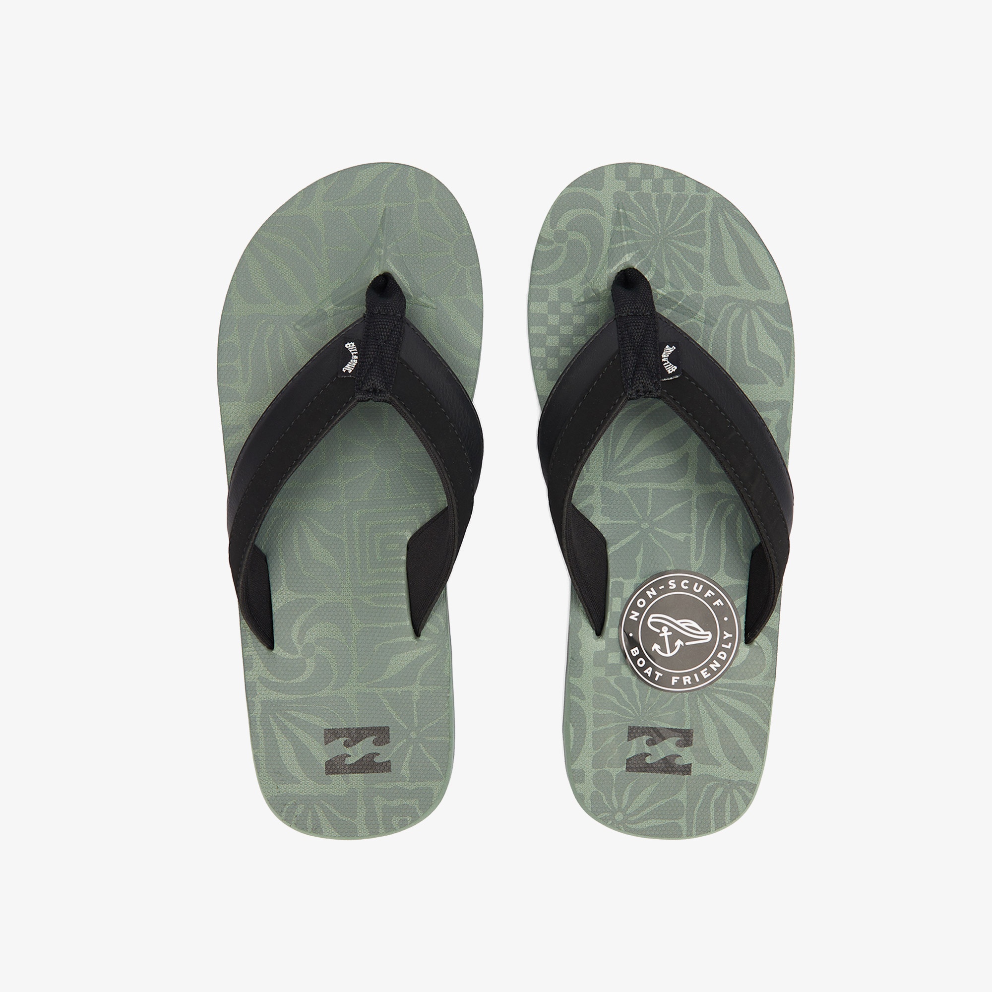 Billabong All Day Impact Print Erkek Yeşil Terlik