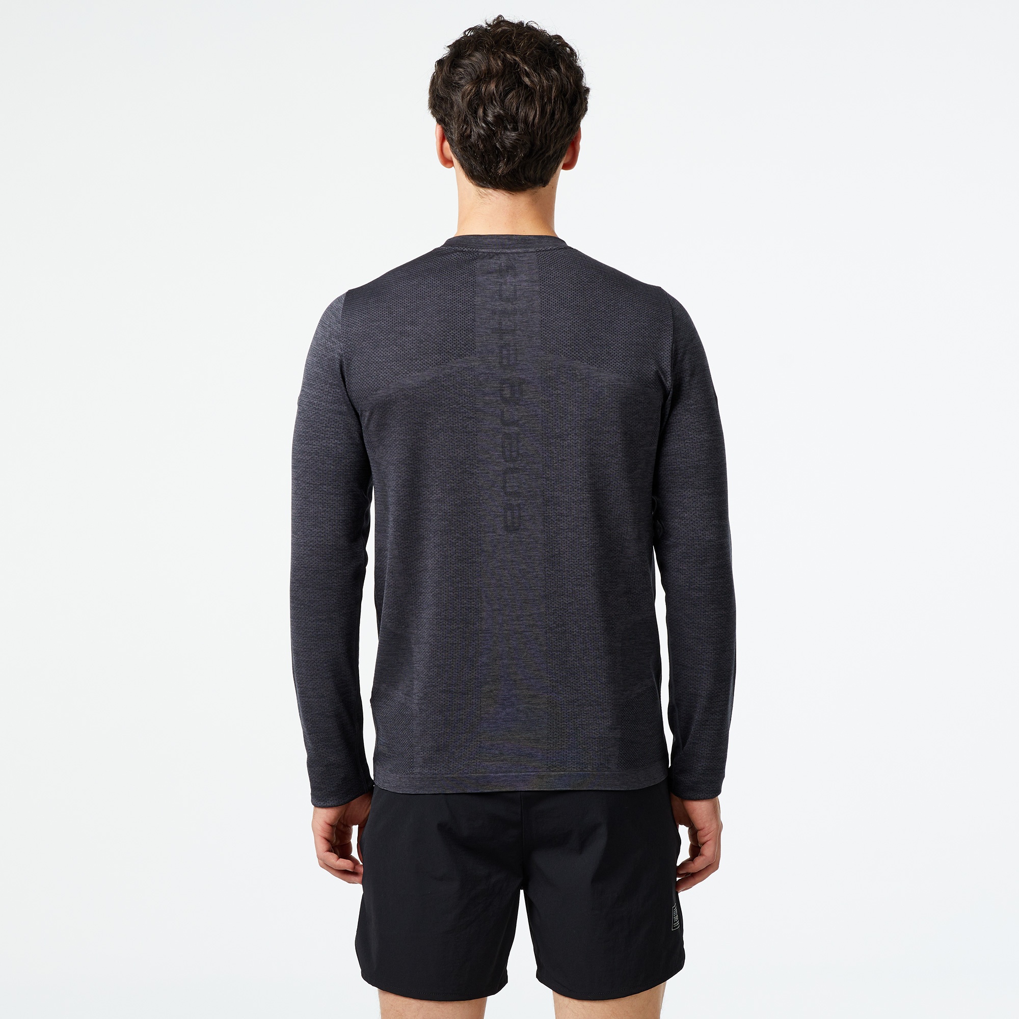 Energetics Tayeb Erkek Gri Uzun Kollu İçlik